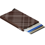 Cardprotector protège-cartes tartan brown- SECRID D cla-boutique-strasbourg-france-online