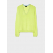 Pull v mérinos vert ou rose ou bleu-w2r-481k-a30221-femme-paul smith-boutique-strasbourg-online