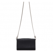 Pochette cuir mini chaîne
