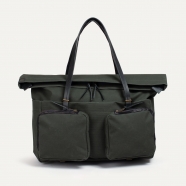 Sac cabine toile multipoches plaquées CONCORDE kaki