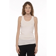 Débardeur basic blanc-isabel benenato-femme-top-DJ13-boutique-strasbourg-france-online
