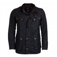 Veste_motard_Duke_waxée_quatre poches_noir_barbour_homme_MWX1468SG71_boutique_strasbourg_france_online_store
