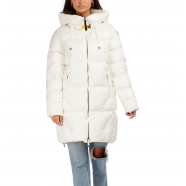 Doudoune_légère_longue_Janet_capuche off white_505_femme_parajumpers_boutique_strasbourg_france_online_fashion_sport