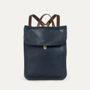 Sac à dos cuir Puncho navy